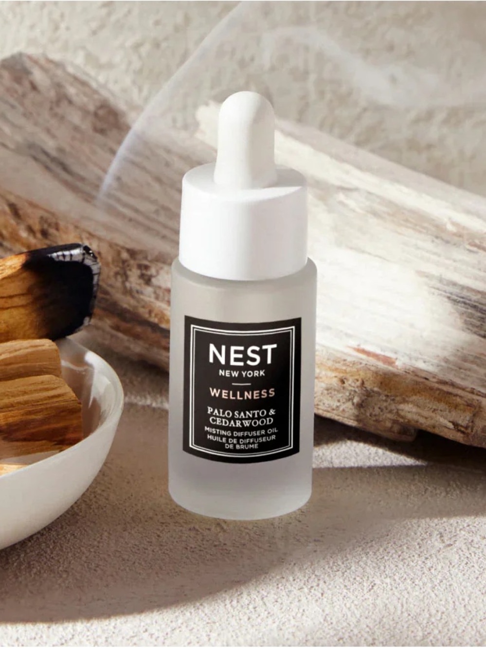 RARE❗️NEST Palo Santo & Cedarwood Misting Diffuser Oil